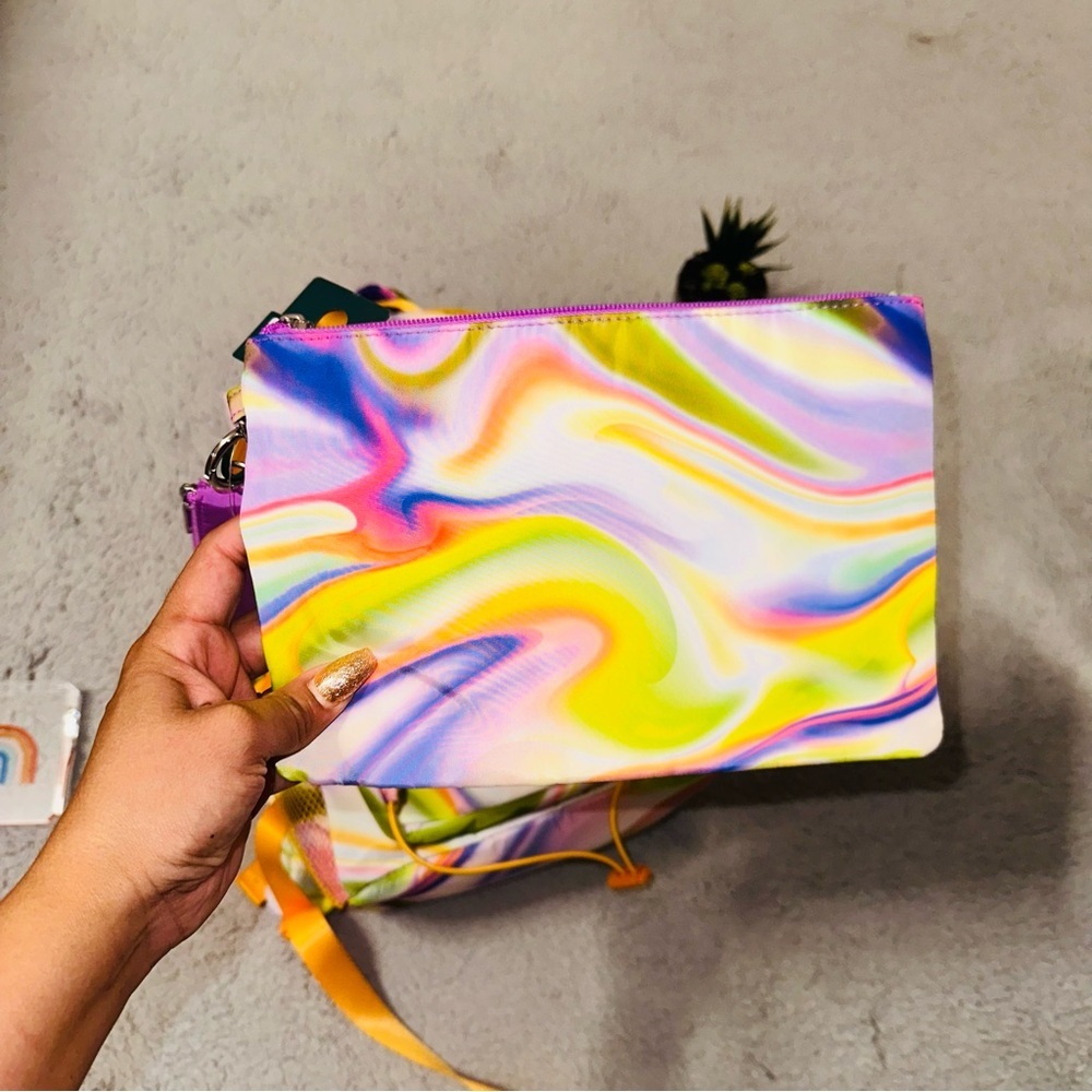Tie dye backpack and pencil pouch - Picture 7 of 17